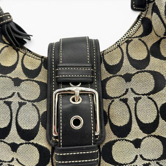 Vintage Coach 6824 Crescent Shoulder Bag