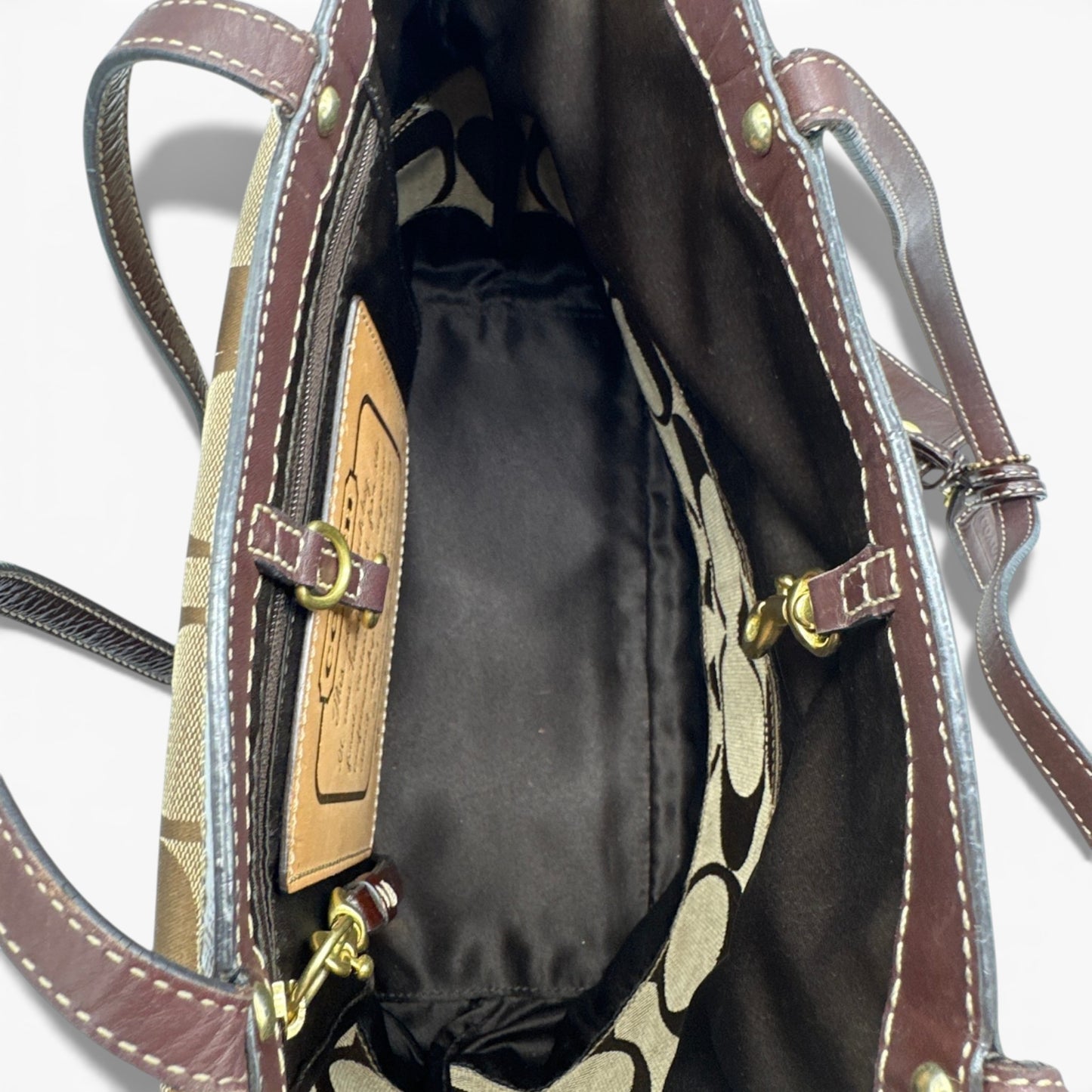 Vintage Coach 10124 Tote Handbag