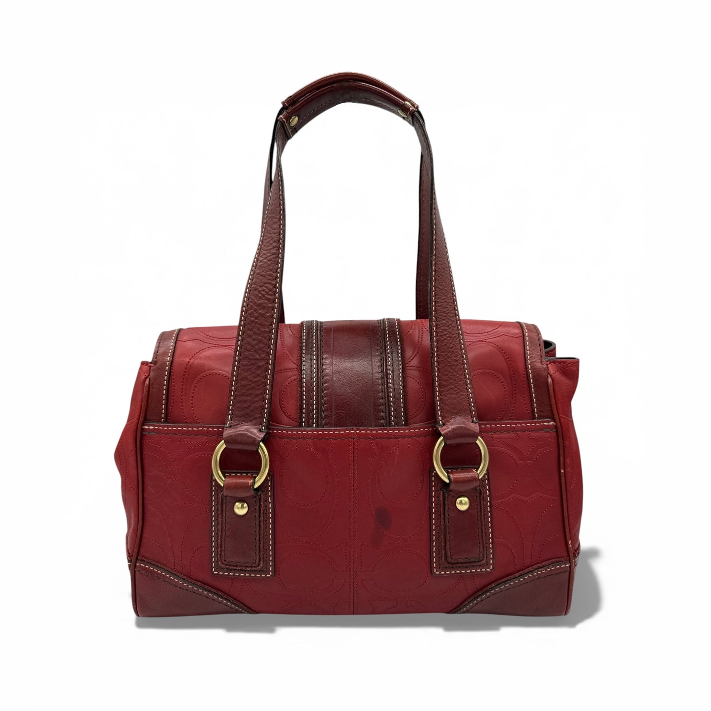 Vintage Coach 11332 Hamptons Turnlock Shoulder Bag