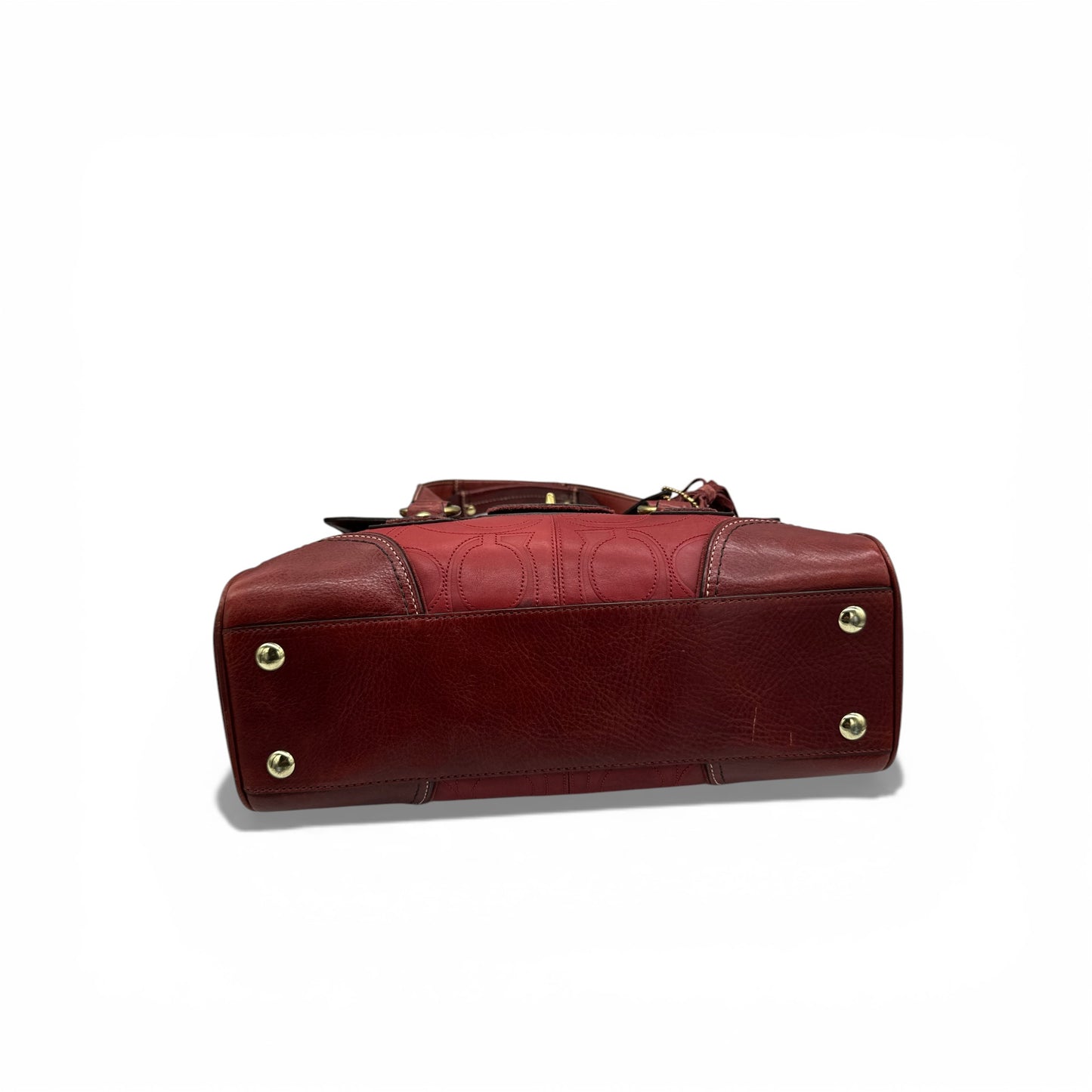 Vintage Coach 11332 Hamptons Turnlock Shoulder Bag