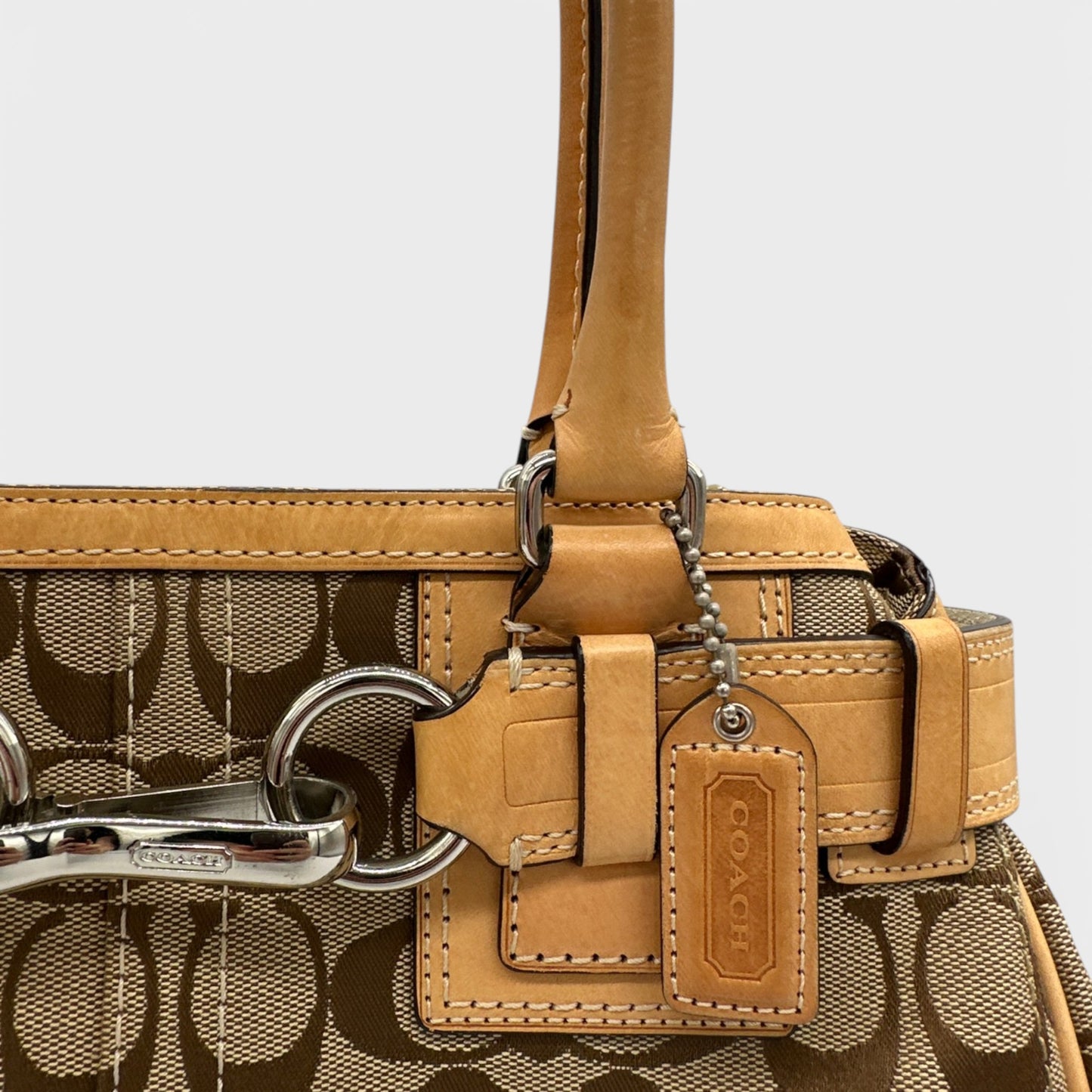 Vintage Coach 10245 Hampton Clip Handbag