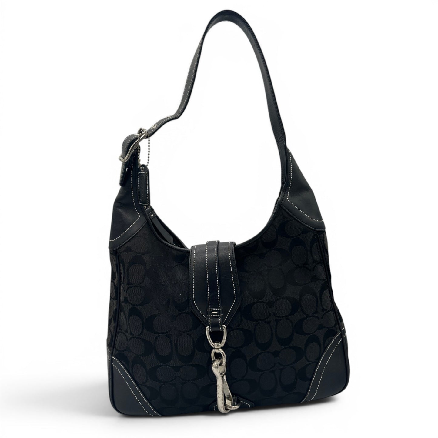Vintage Coach 8K03 Hampton Clip Schultertasche