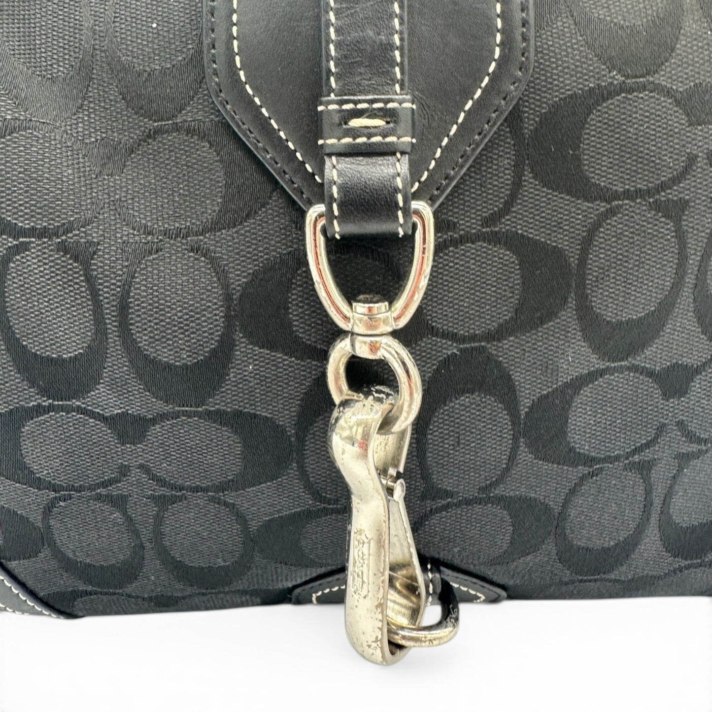 Vintage Coach 8K03 Hampton Clip Schultertasche