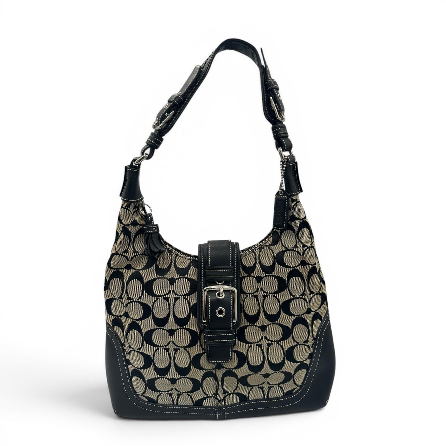 Sac à bandoulière vintage Coach 6824 Crescent