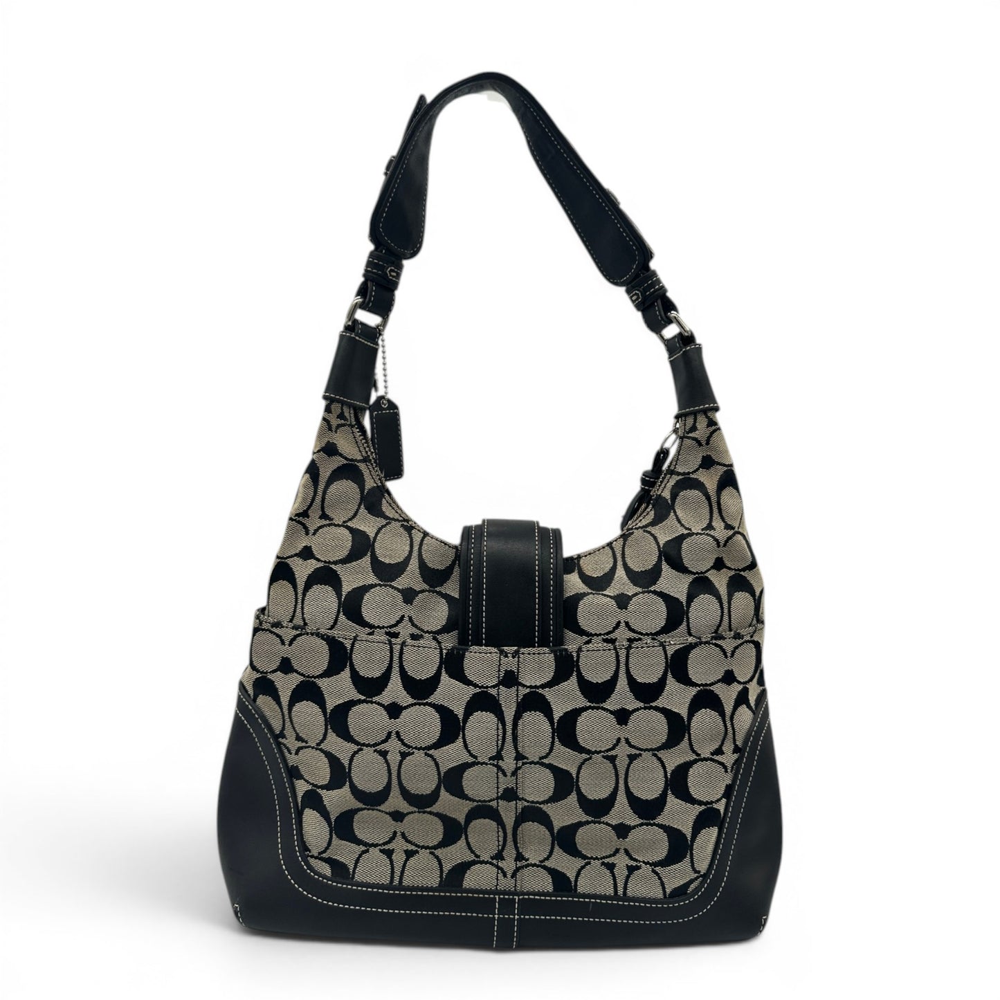 Sac à bandoulière vintage Coach 6824 Crescent