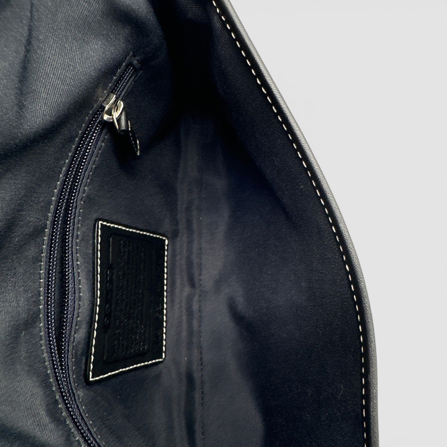 Vintage Coach 6348 Demi Hampton Clip Shoulder Bag