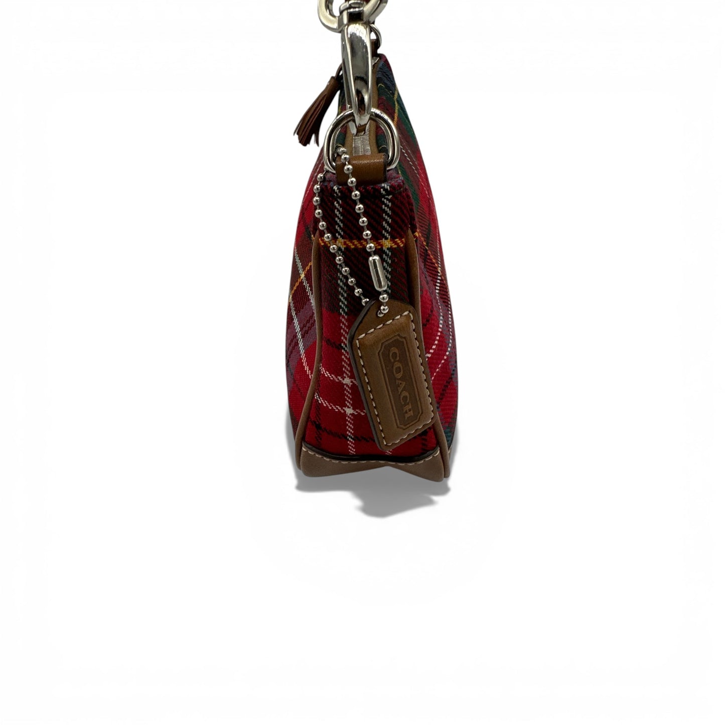 Vintage Coach 8935 Tartan Demi Shoulder Bag