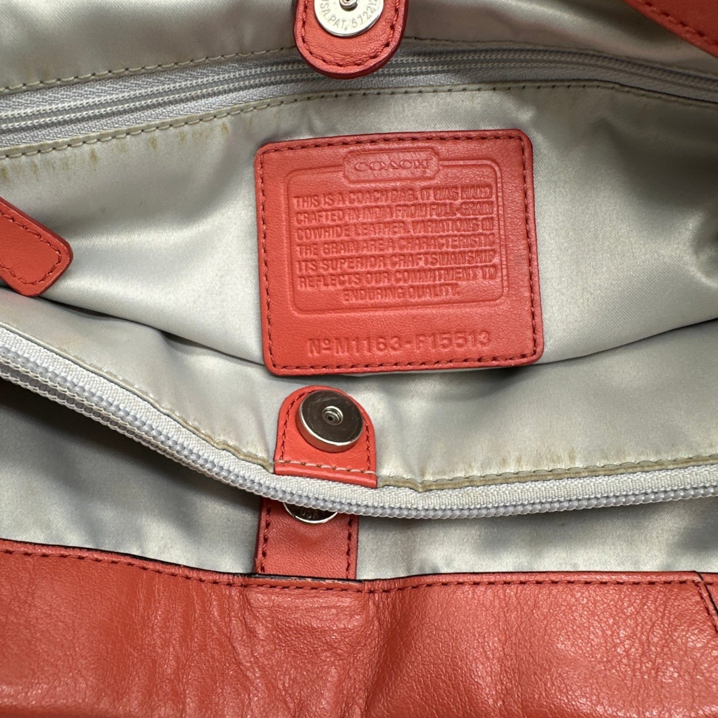 Vintage Coach Ashley F15513 2-Way Shoulder Bag