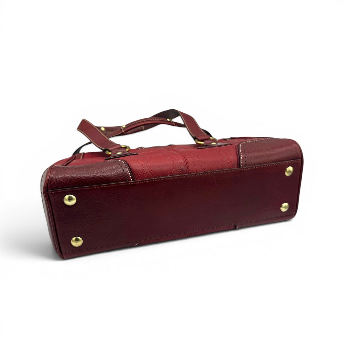Vintage Coach 11330 Hamptons Turnlock Schultertasche
