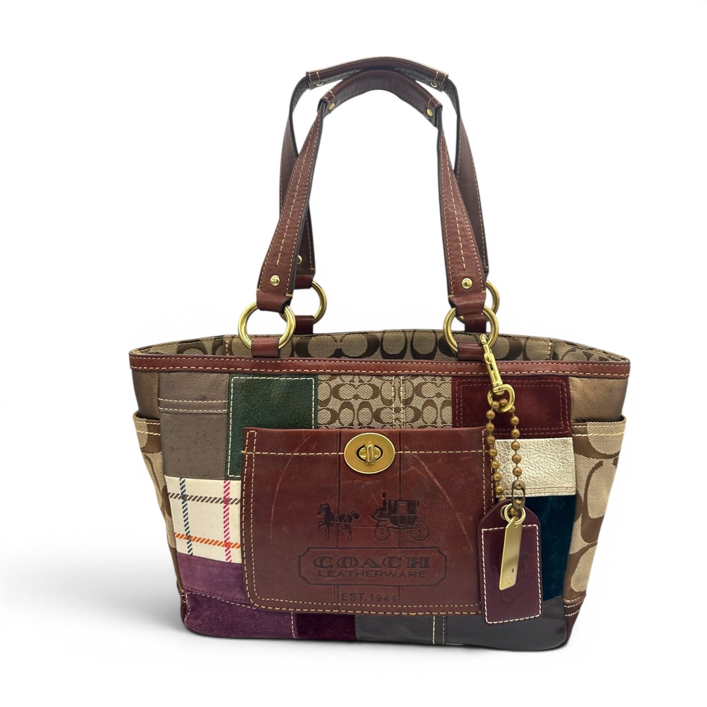 Vintage Coach 11358 Legacy Tote Handtasche