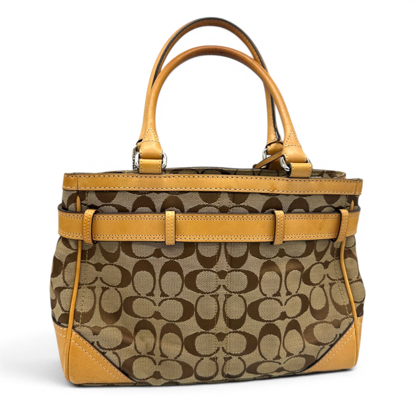 Vintage Coach 8K06 Hampton Clip Handtasche