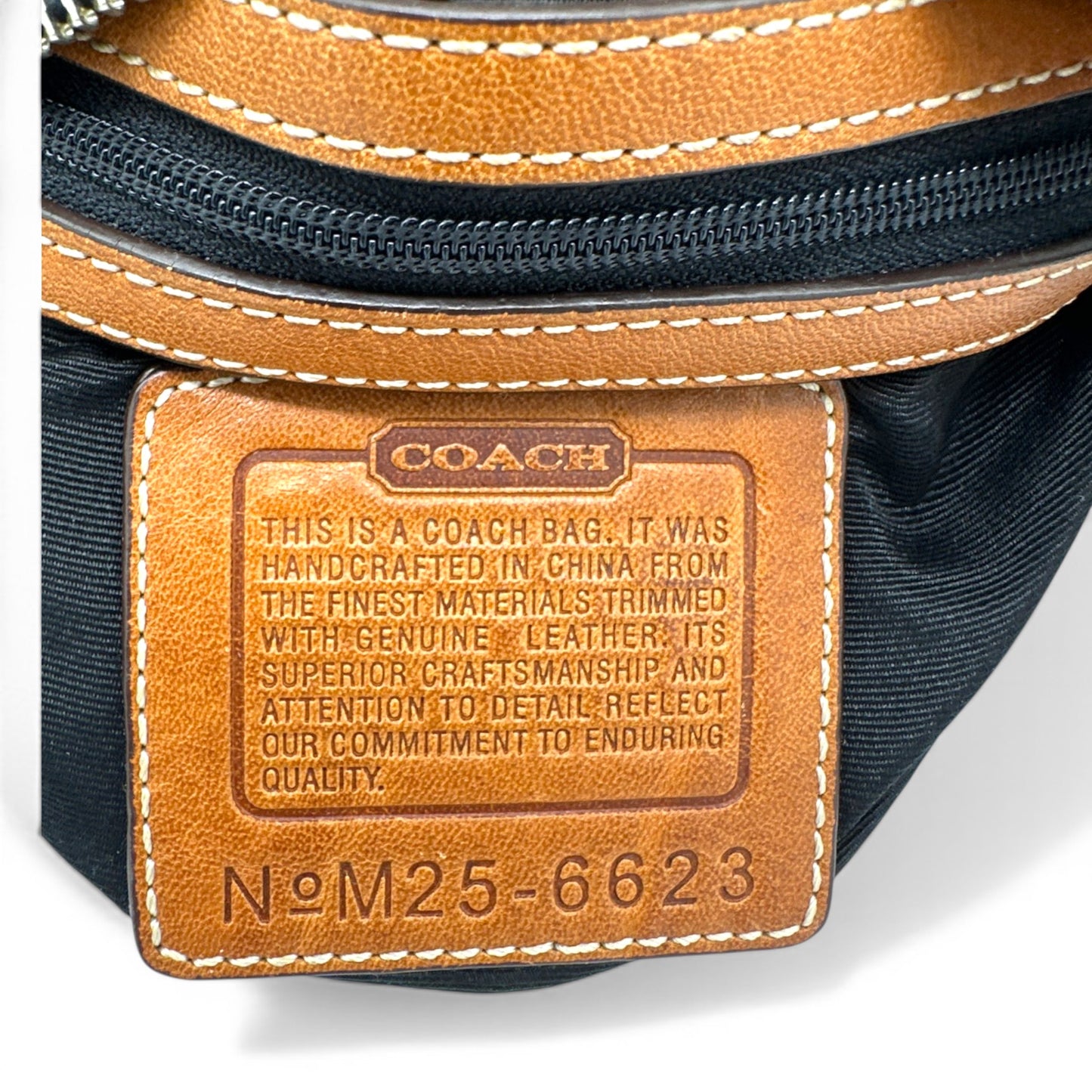 Vintage Coach 6623 Crescent Shoulder Bag