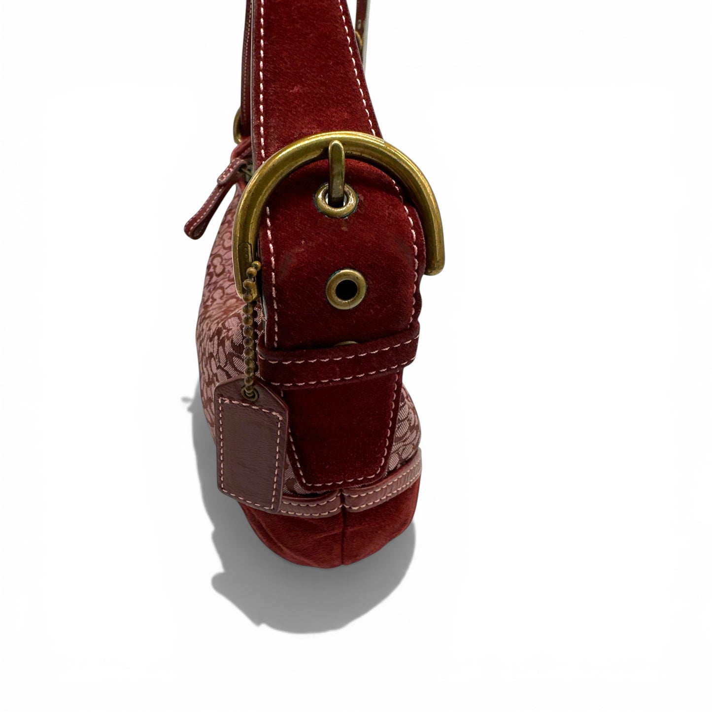 Vintage Coach 6351 Red Soho Shoulder Bag