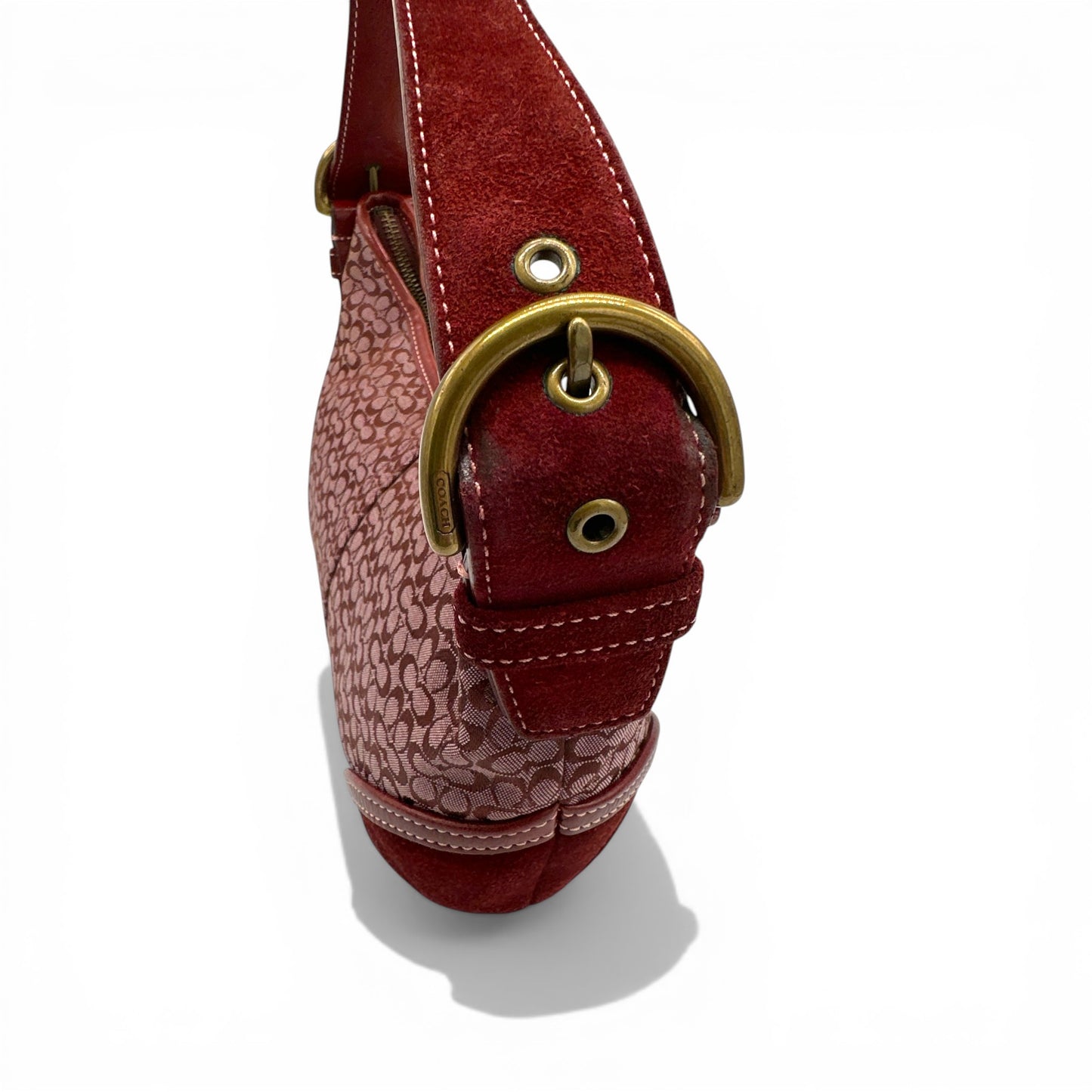 Vintage Coach 6351 Red Soho Shoulder Bag