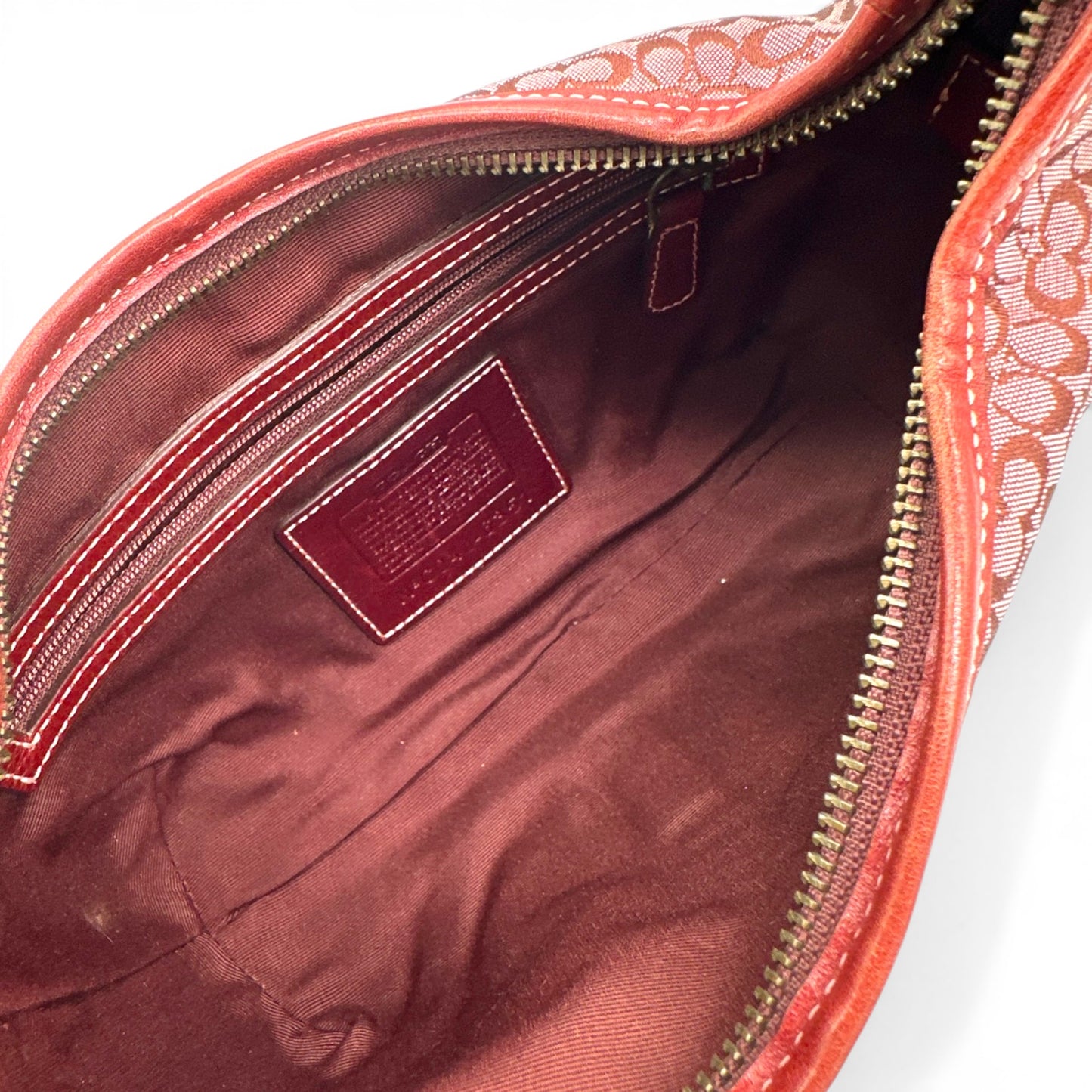 Vintage Coach 6351 Red Soho Shoulder Bag