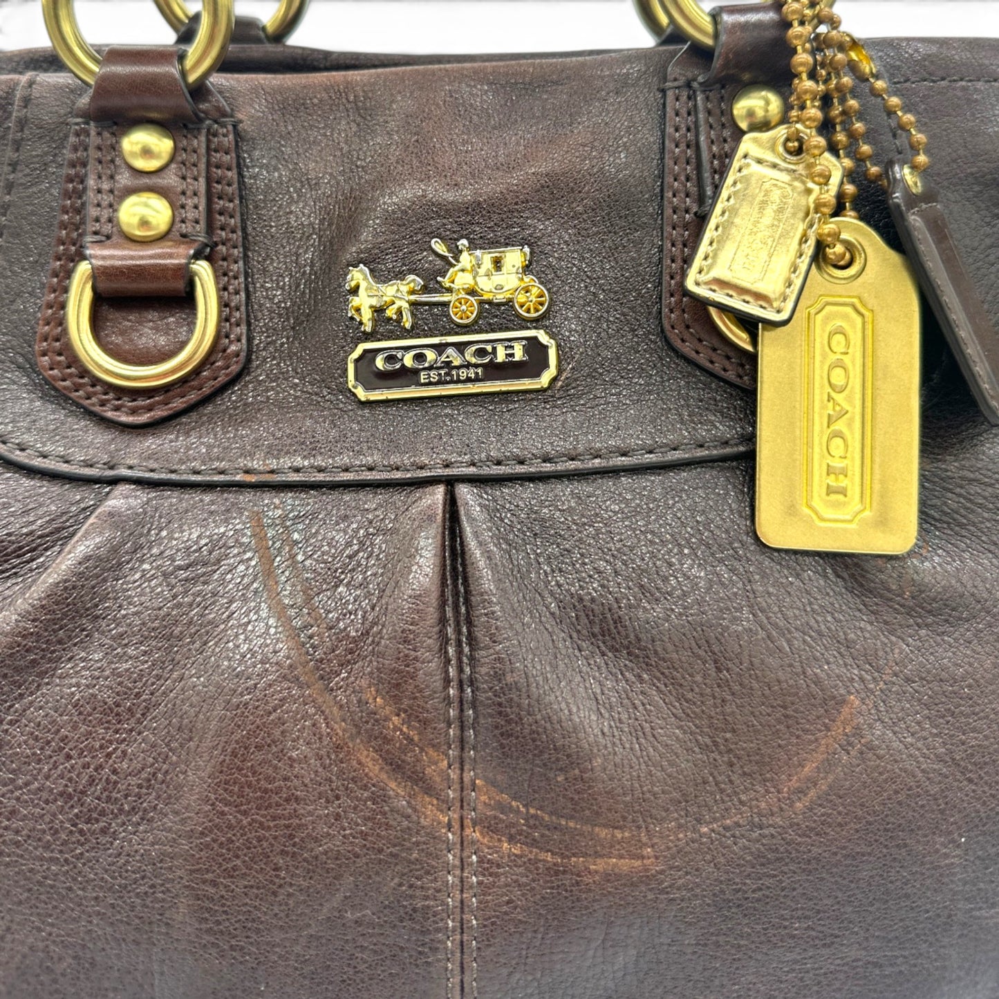 Sac bandoulière vintage Coach 12935 Madison 2 en 1