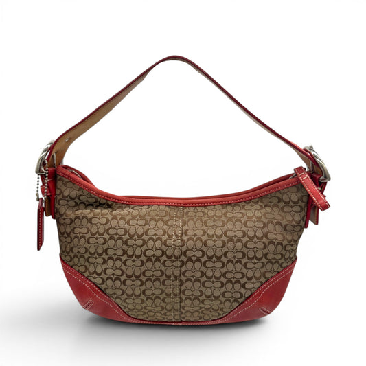 Vintage Coach 6351 Red Soho Shoulder Bag