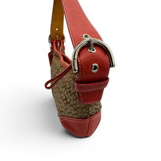 Vintage Coach 6351 Red Soho Shoulder Bag
