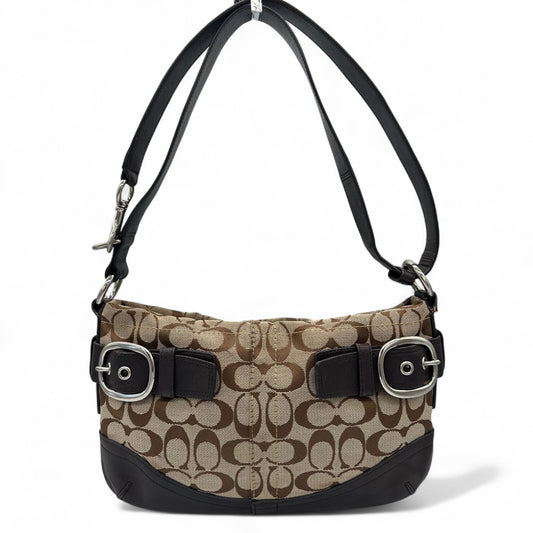 Vintage Coach F17169 Soho Double Buckle Shoulder Bag