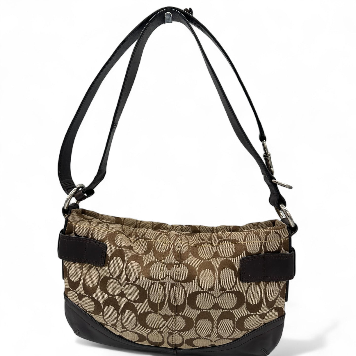Vintage Coach F17169 Soho Double Buckle Shoulder Bag