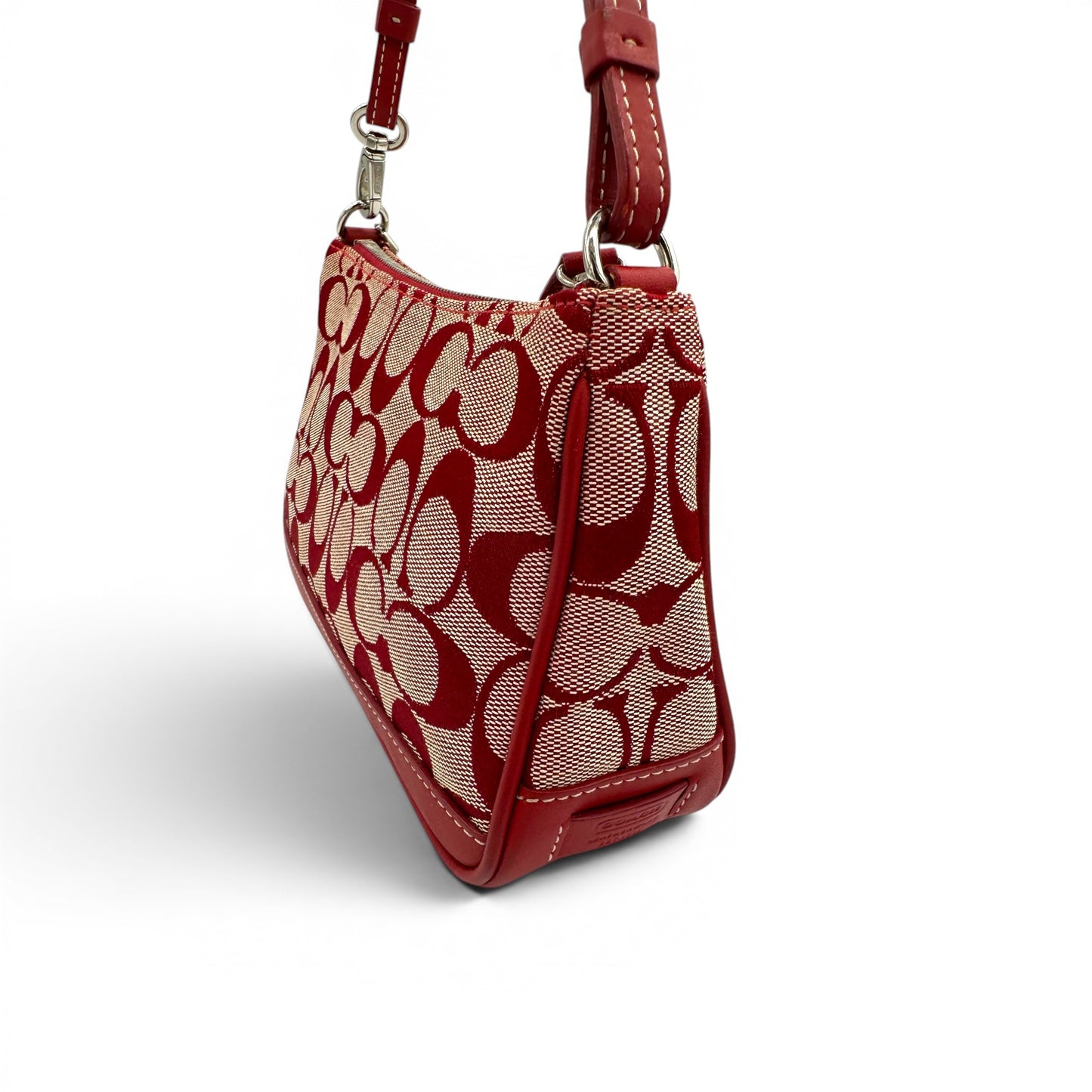Vintage Coach 6094 Demi Mini Schultertasche
