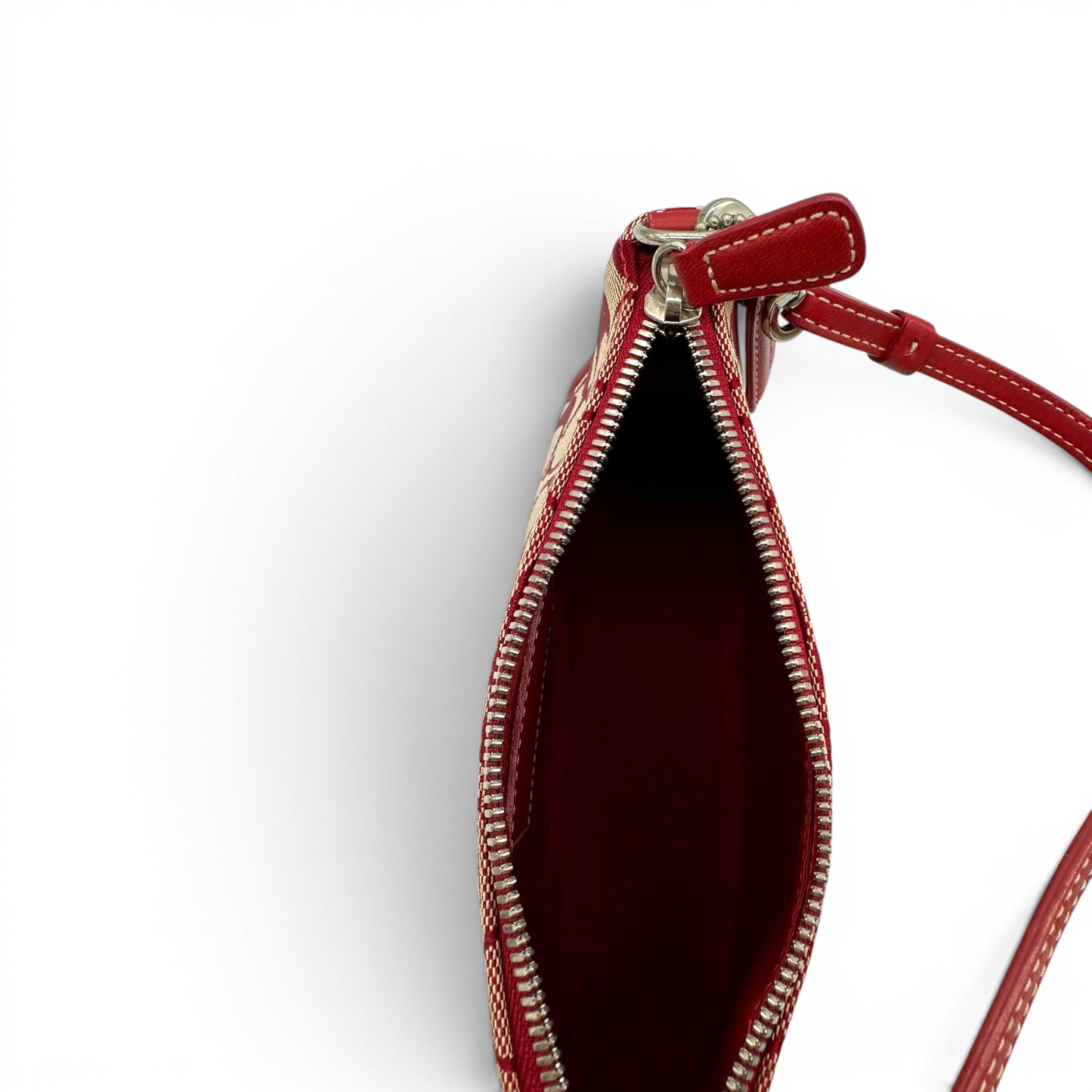 Vintage Coach 6094 Demi Mini Schultertasche