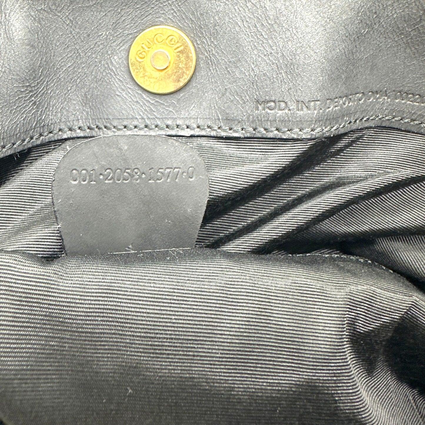 Vintage Gucci Bamboo 0012058 Shoulder Bag