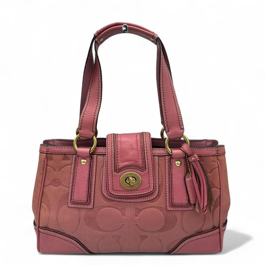 Vintage Coach 12289 Legacy Flap Satchel Shoulder Bag