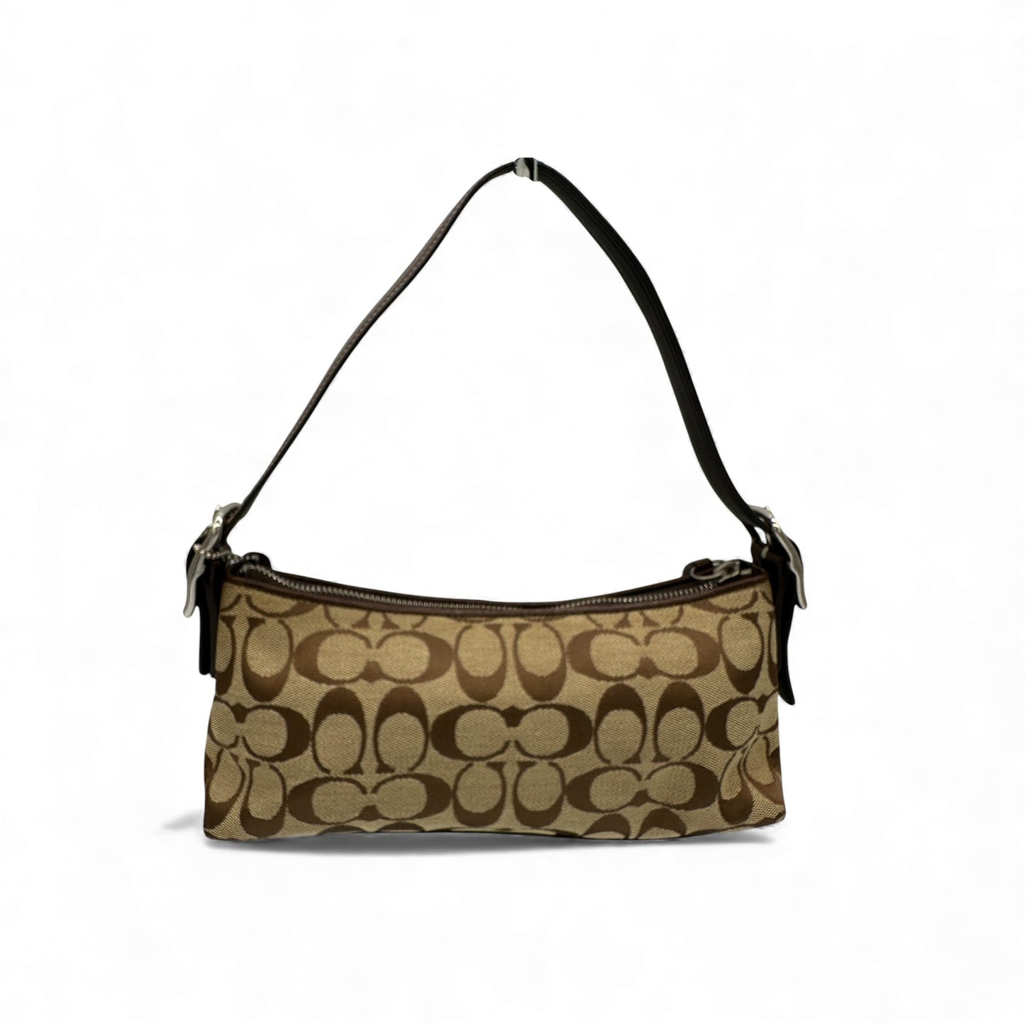 Vintage Coach 8K09 East West Baguette Shoulder Bag