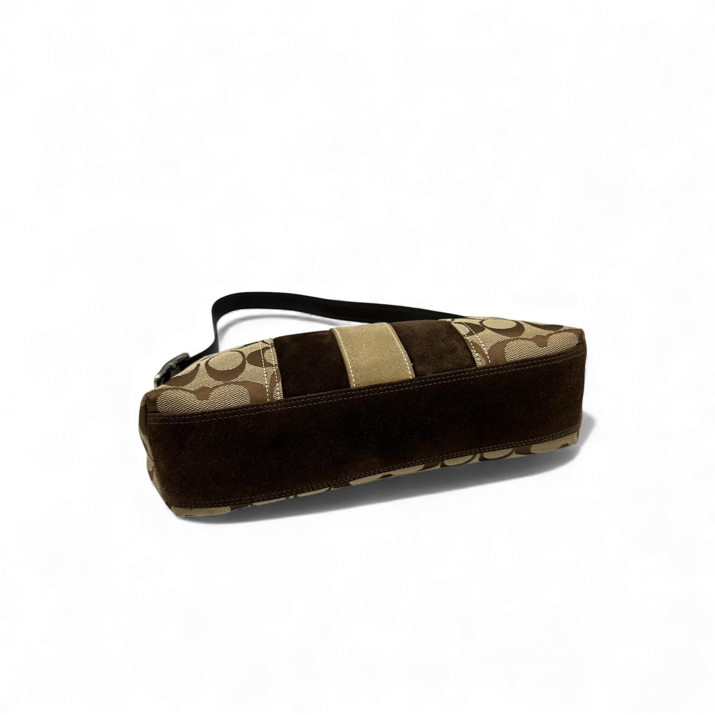 Vintage Coach 8K09 East West Baguette Shoulder Bag