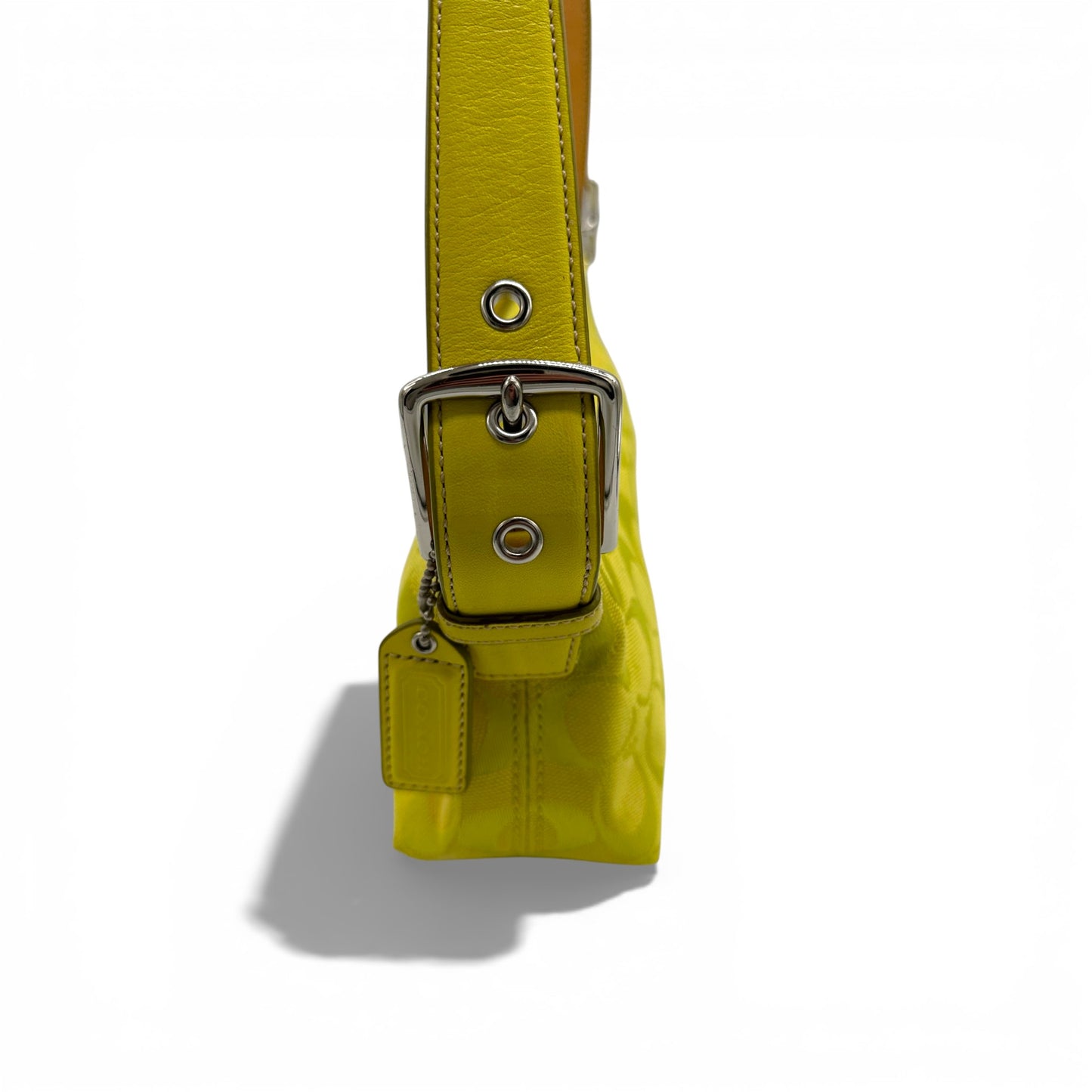 Vintage Coach 6371 East West Baguette Shoulder Bag