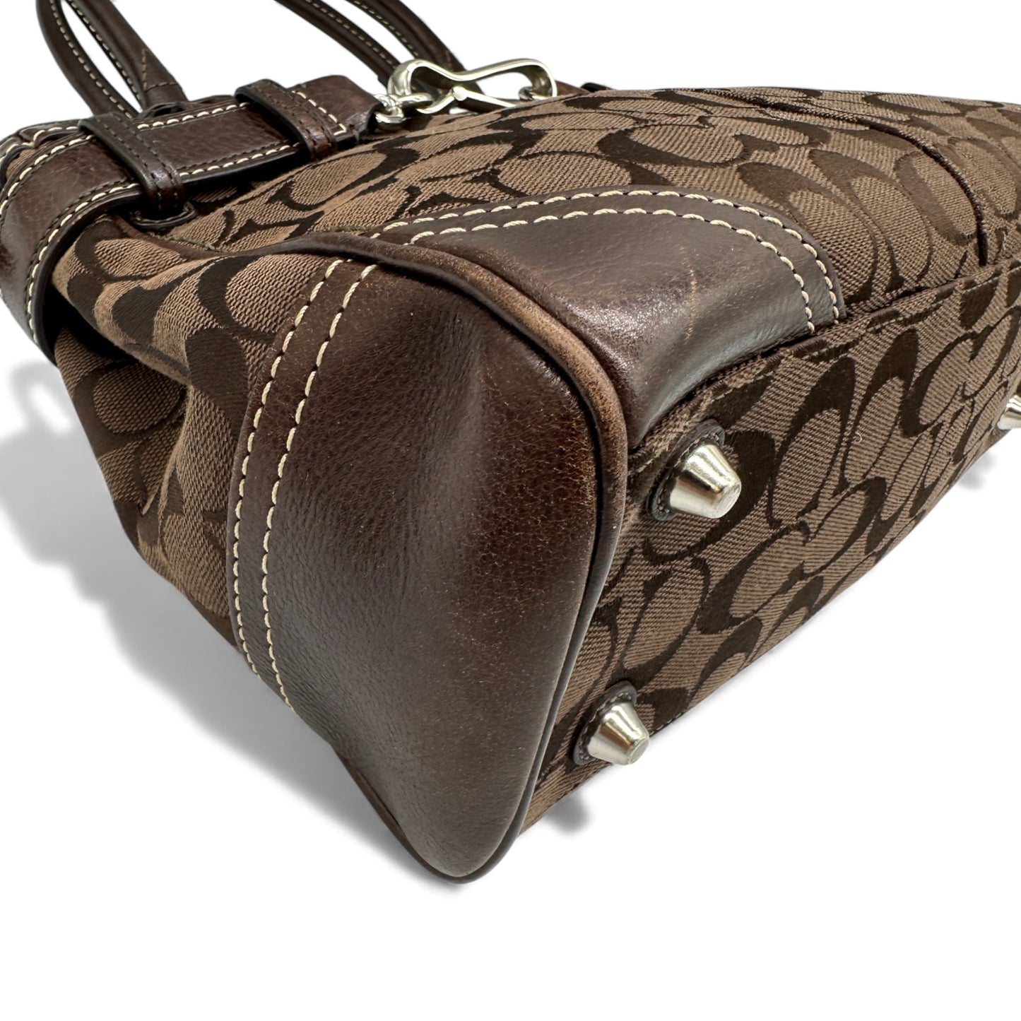 Vintage Coach 8K06 Hampton Clip Handbag