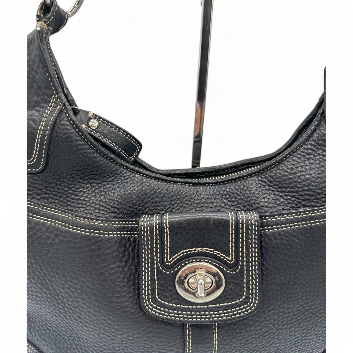 Vintage Coach F13956 Hamilton Turnlock Shoulder Bag
