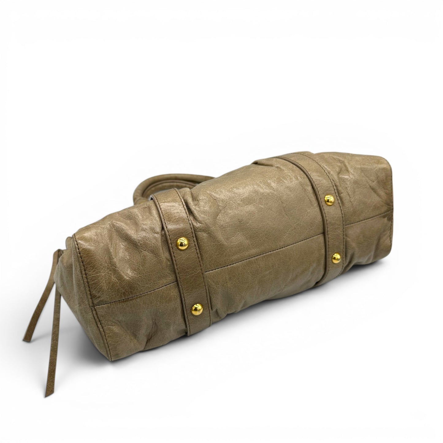 Sac à main vintage Miu Miu Vitello Lux 2 en 1