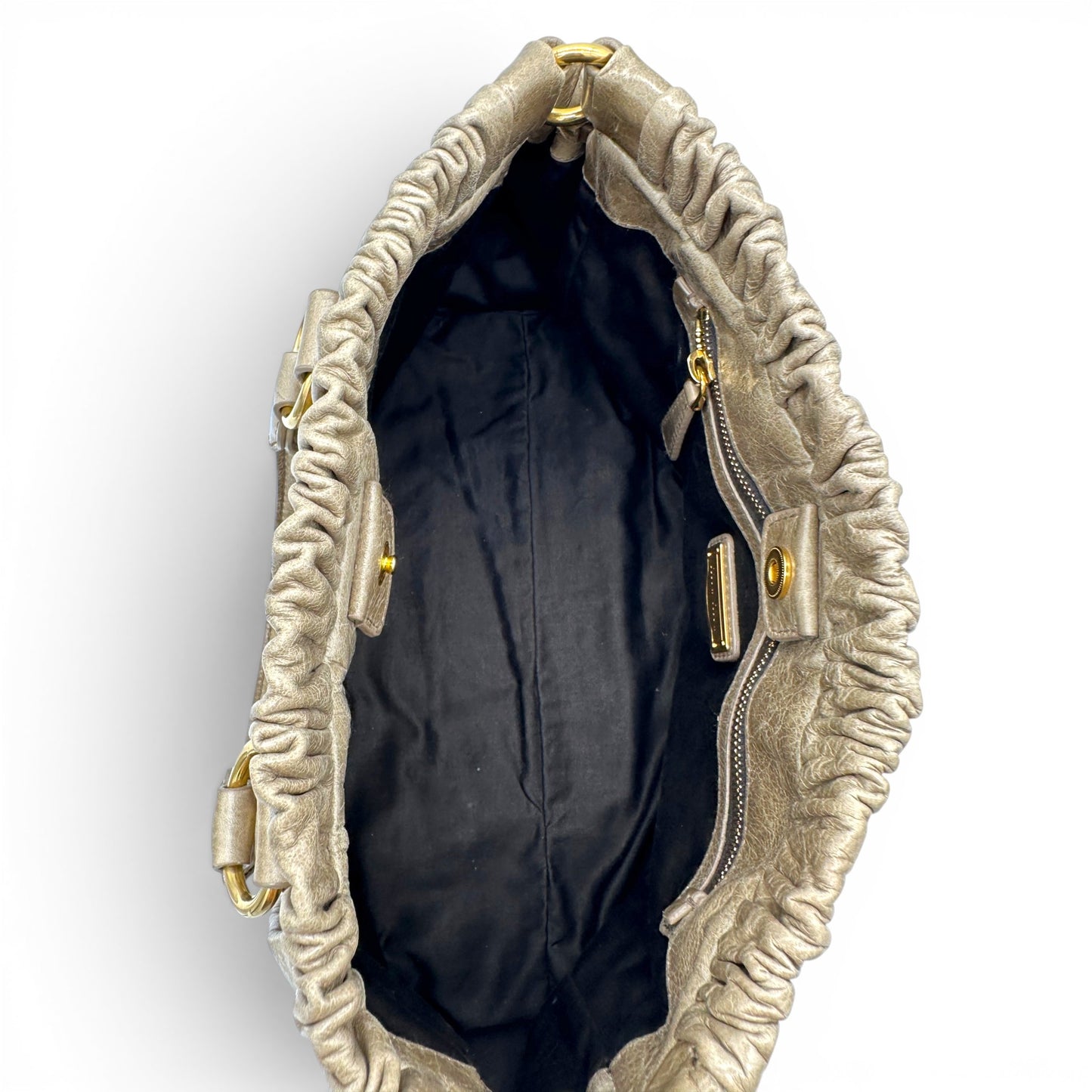 Sac à main vintage Miu Miu Vitello Lux 2 en 1