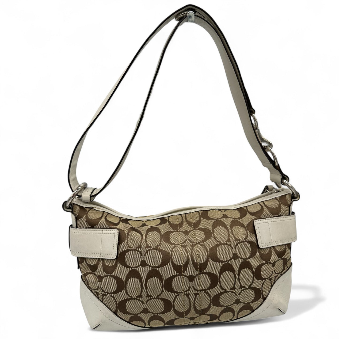 Vintage Coach F07077 Soho Double Buckle Shoulder Bag
