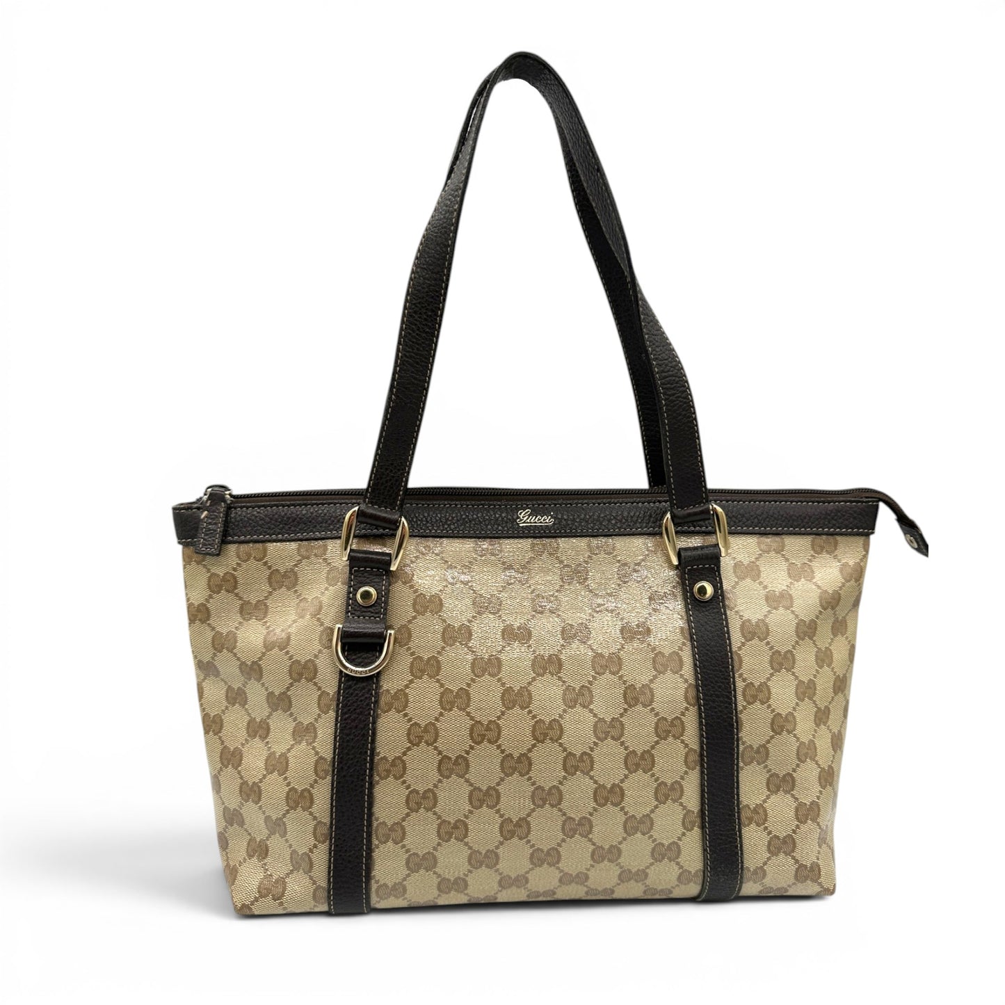 Sac cabas vintage Gucci Abbey