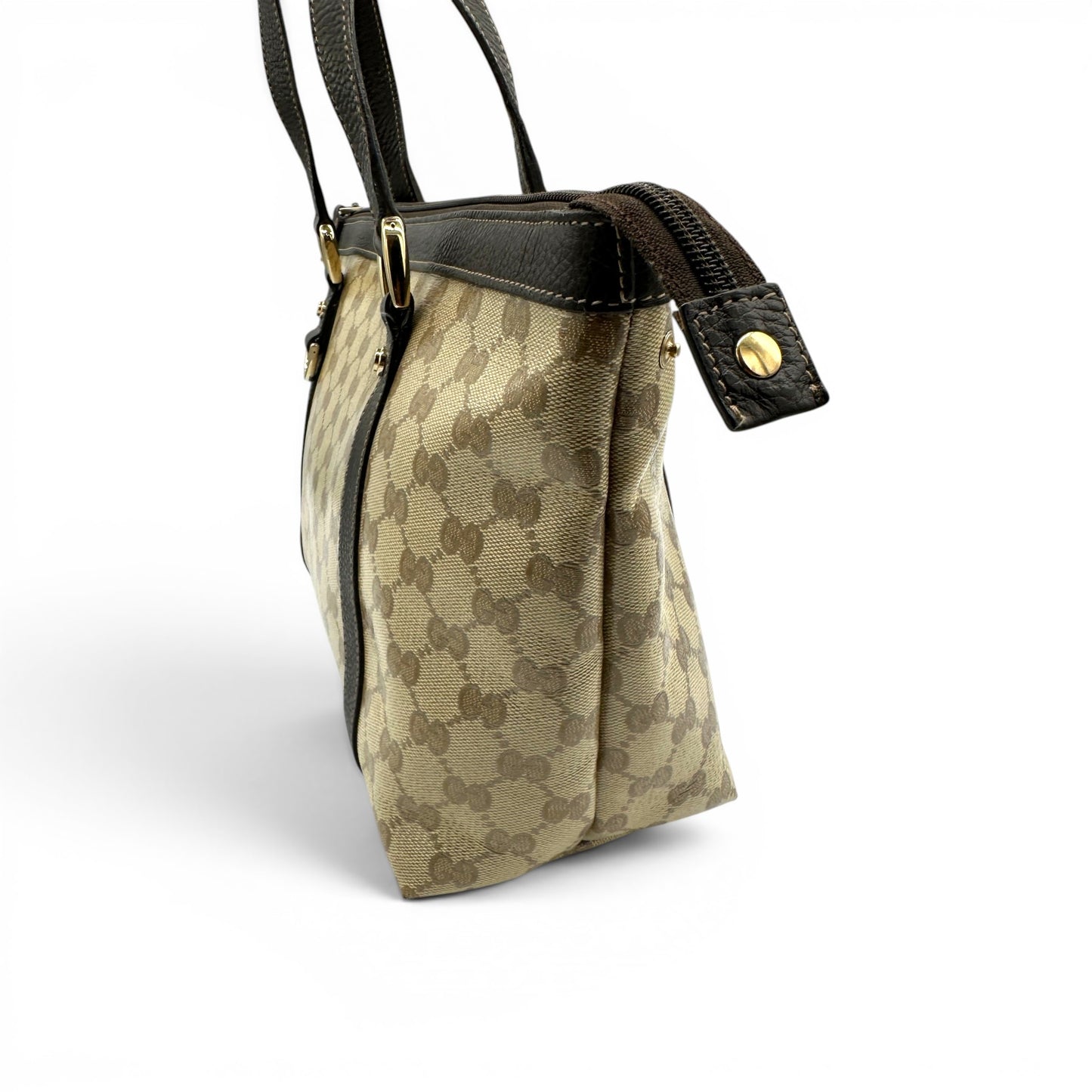 Sac cabas vintage Gucci Abbey