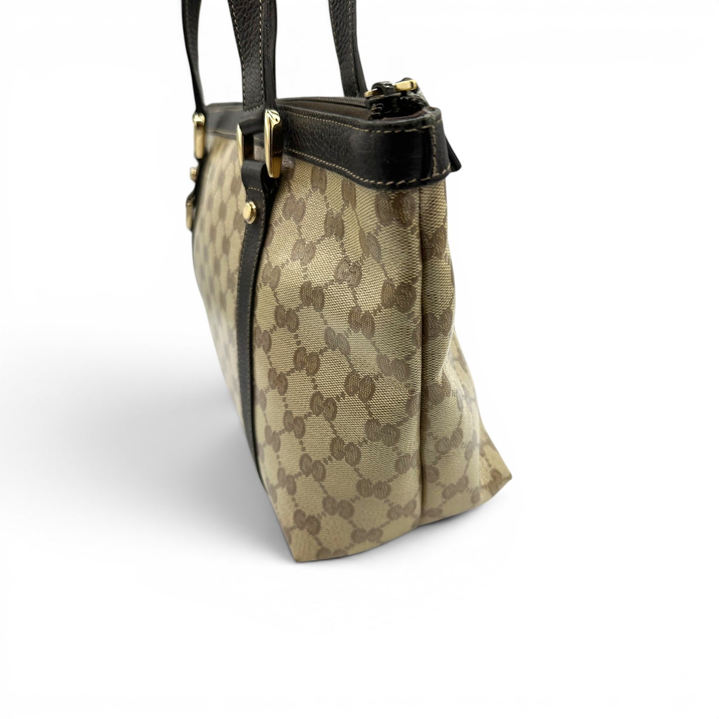 Sac cabas vintage Gucci Abbey