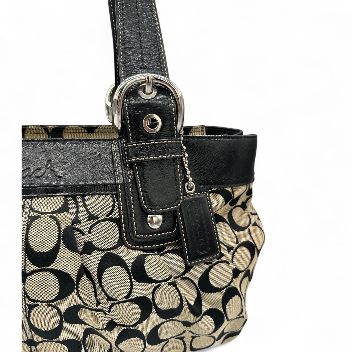 Vintage Coach F13742 Soho Tote Shoulder Bag