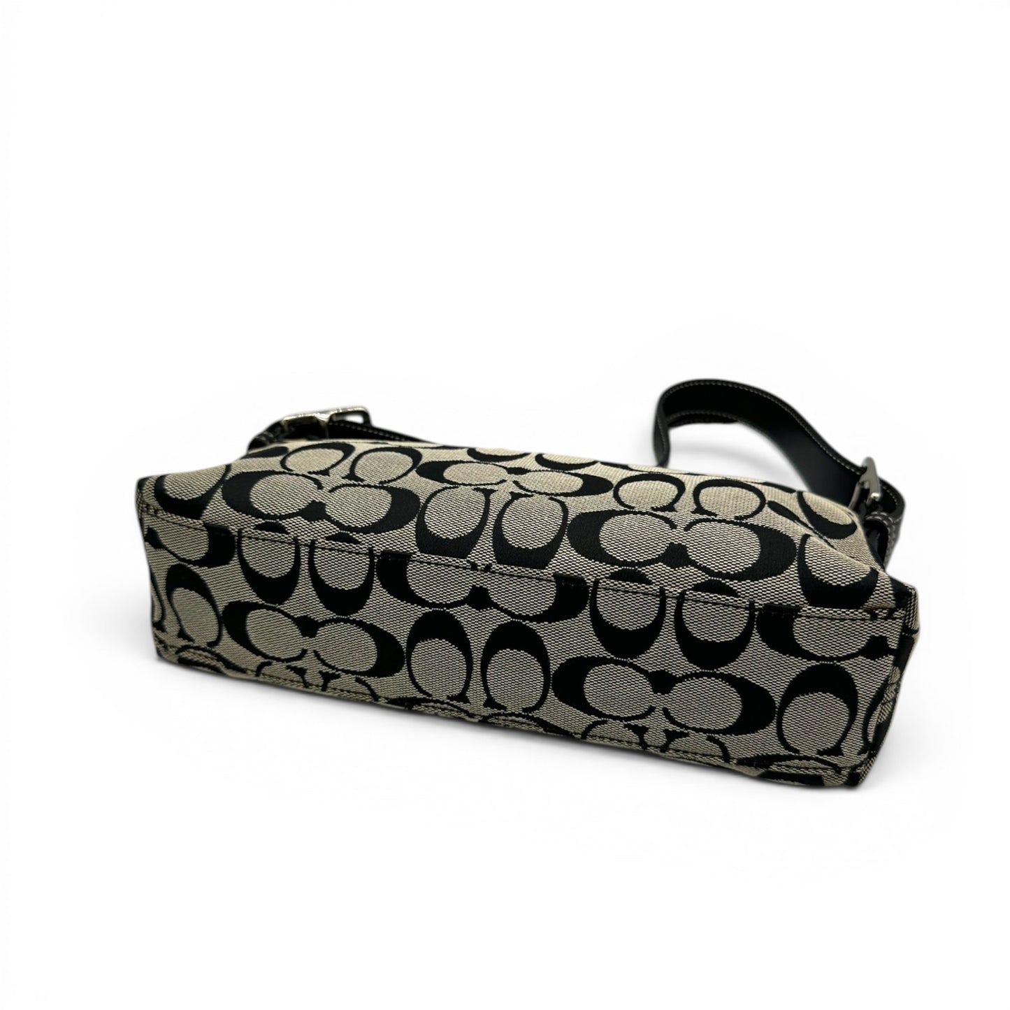 Sac bandoulière vintage Coach 6371 East West Baguette