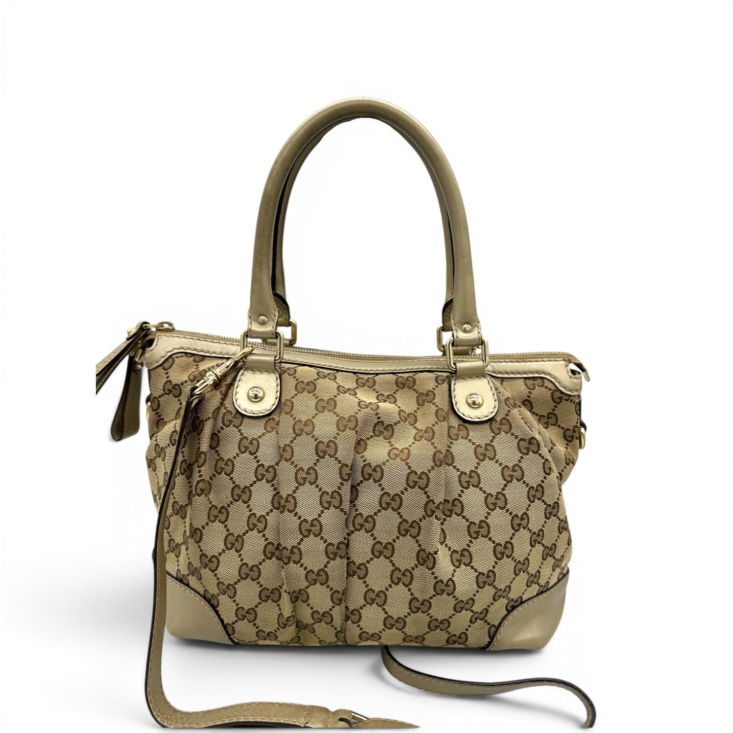 Vintage Gucci Sukey 2-Wege Mini Boston Tasche