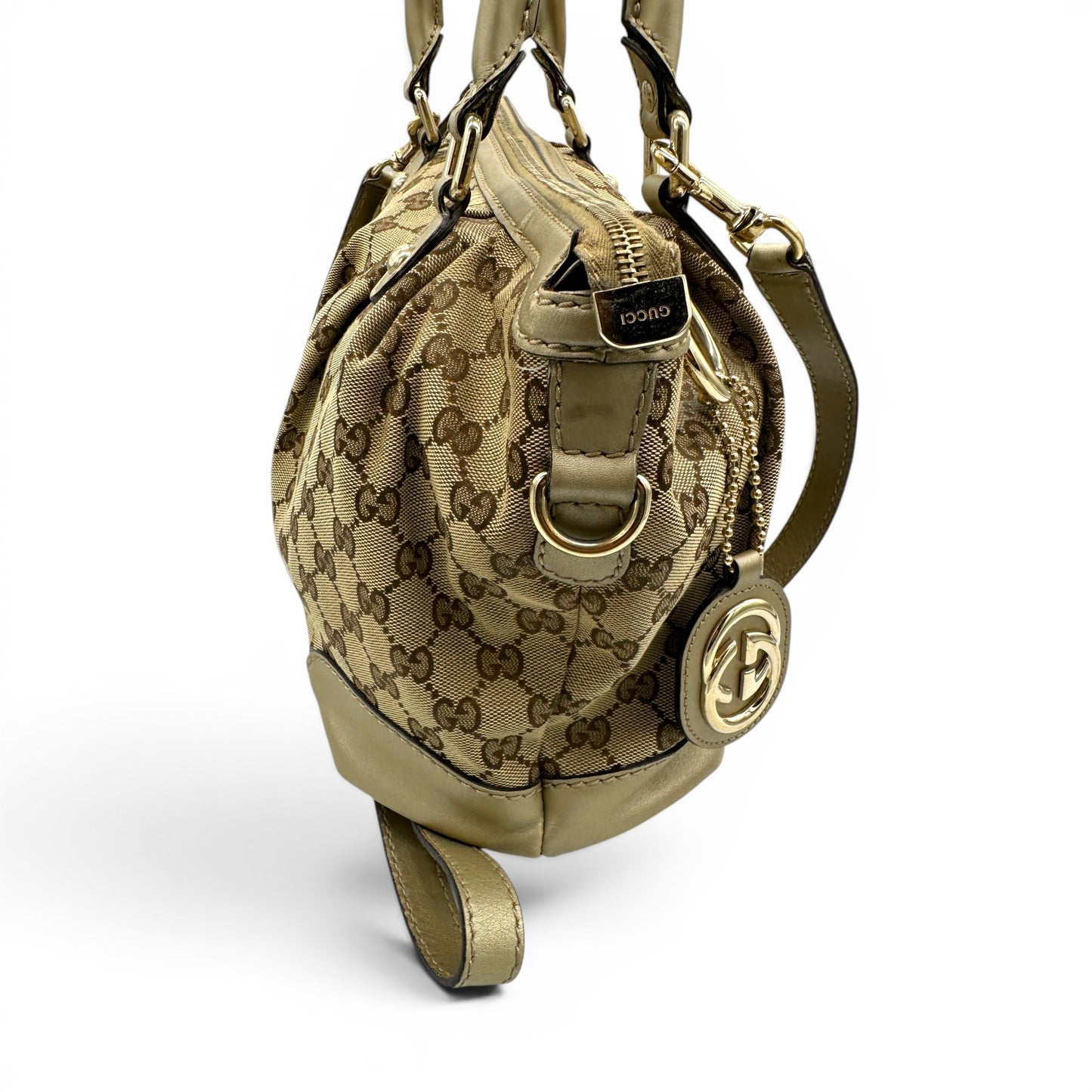 Vintage Gucci Sukey 2-Wege Mini Boston Tasche
