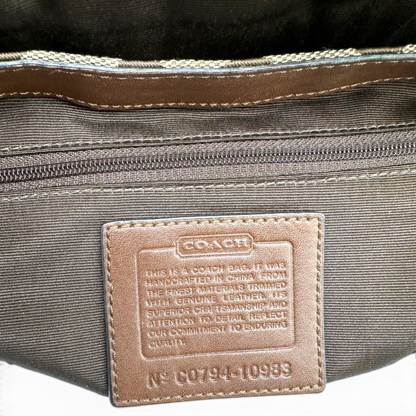 Vintage Coach 10983 Chelsea Turnlock Shoulder Bag