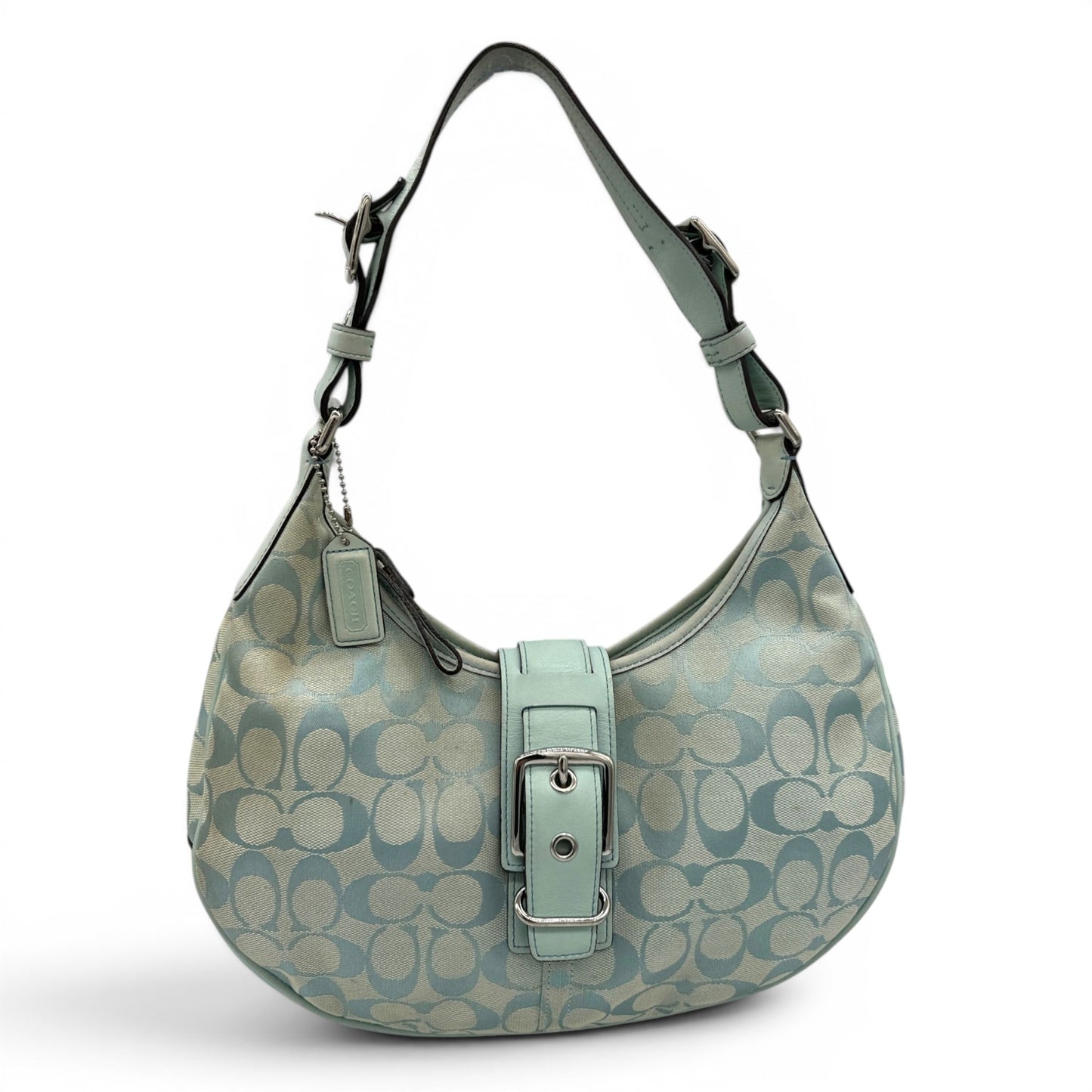 Sac à bandoulière vintage Coach 6363 Crescent Soho à boucle