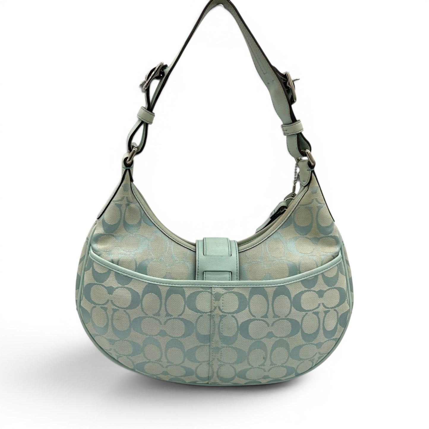 Sac à bandoulière vintage Coach 6363 Crescent Soho à boucle