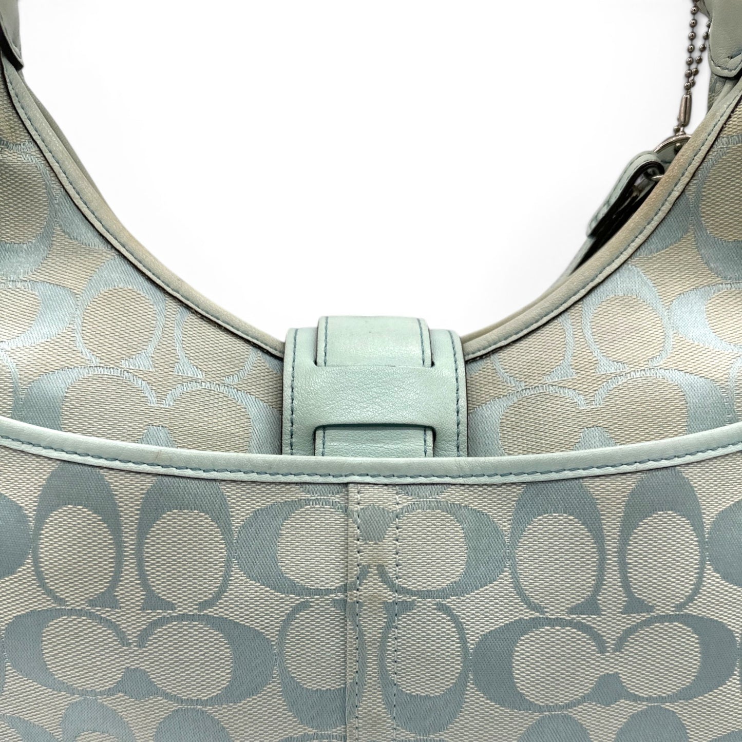 Sac à bandoulière vintage Coach 6363 Crescent Soho à boucle
