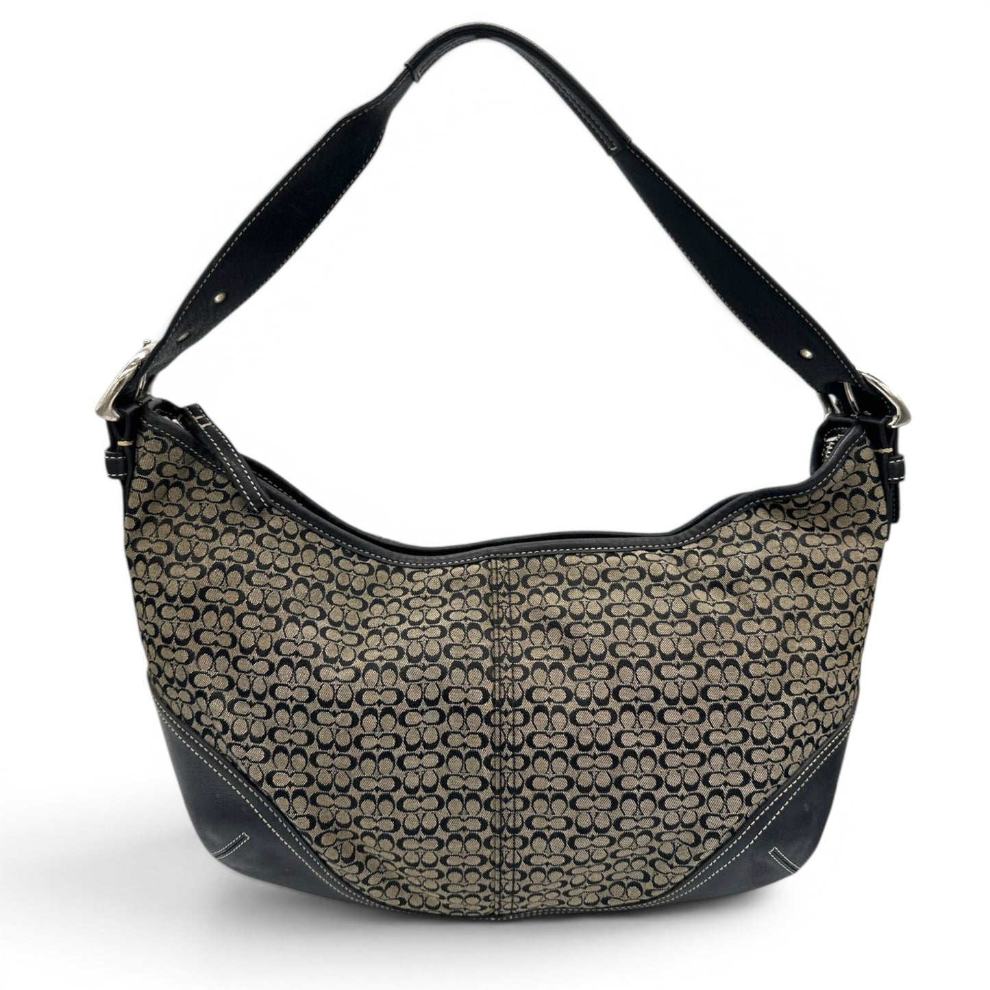 Sac bandoulière souple Coach Croissant 6385 vintage