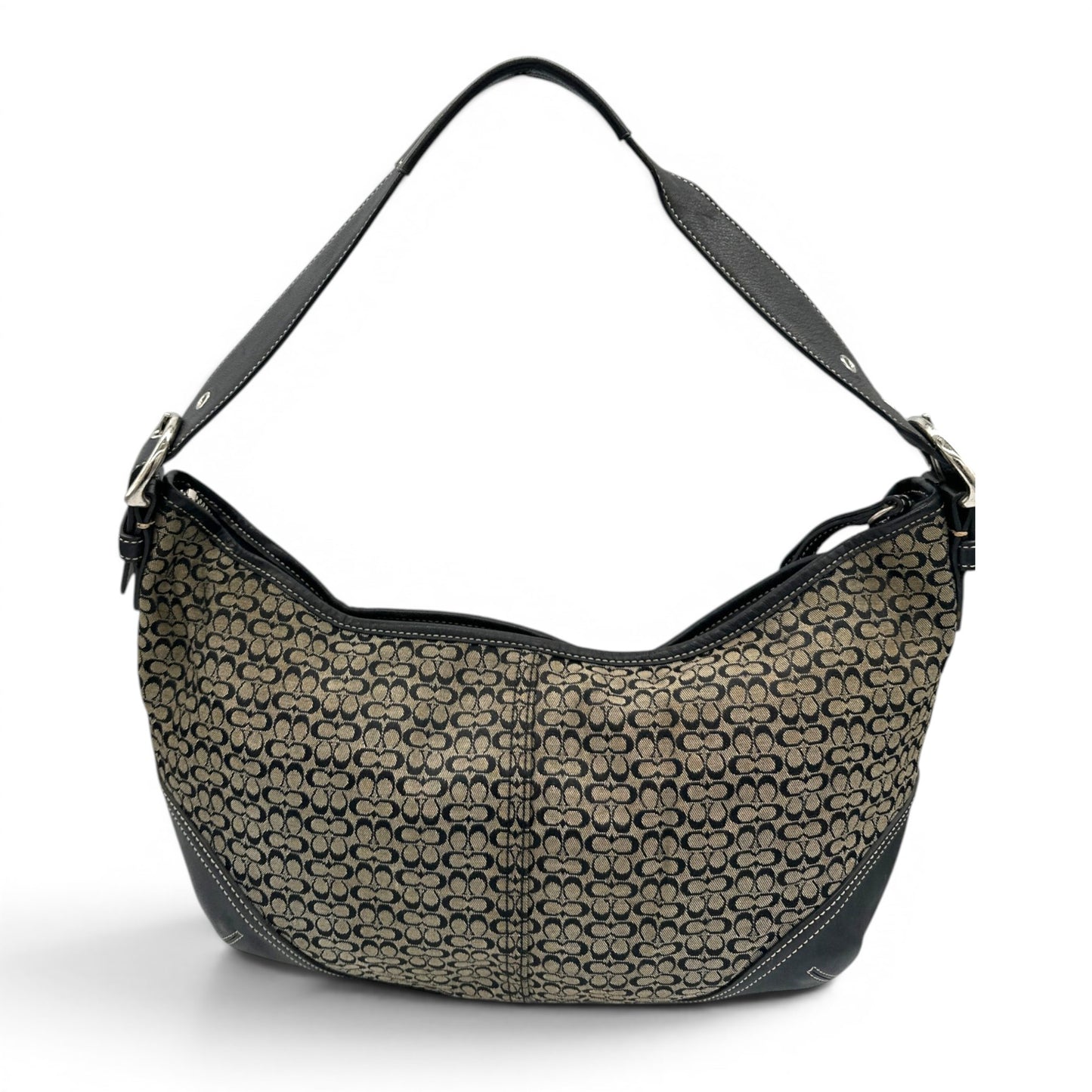Sac bandoulière souple Coach Croissant 6385 vintage
