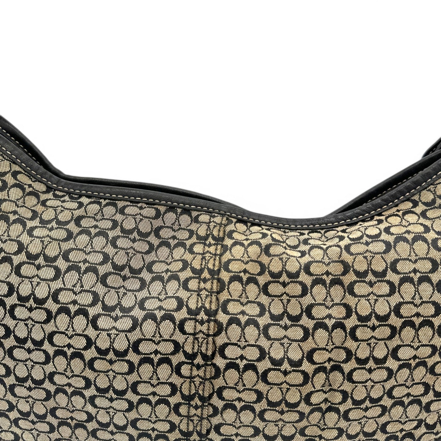 Sac bandoulière souple Coach Croissant 6385 vintage